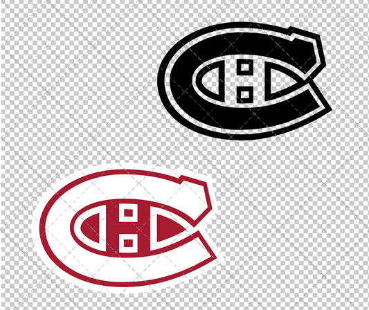 Montreal Canadiens Concept 1999 005, Svg, Dxf, Eps, Png - SvgShopArt