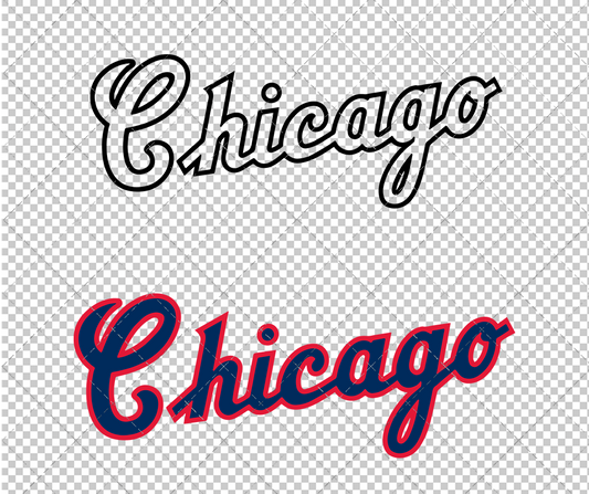 Chicago White Sox Jersey 1987, Svg, Dxf, Eps, Png - SvgShopArt