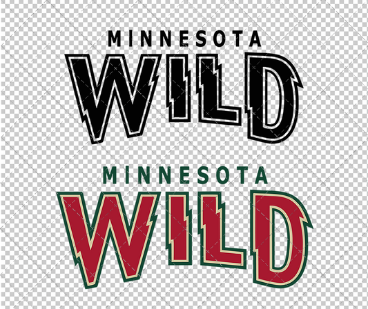 Minnesota Wild Wordmark 2010, Svg, Dxf, Eps, Png - SvgShopArt