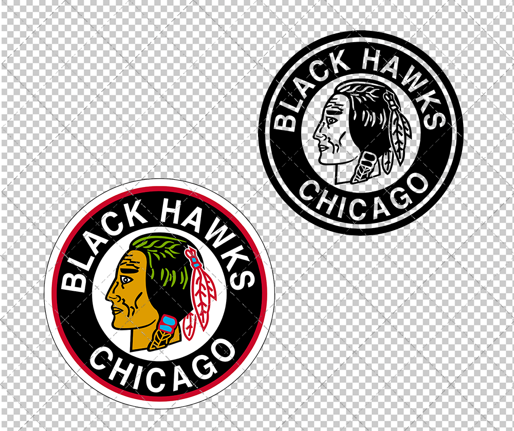 Chicago Blackhawks 1941, Svg, Dxf, Eps, Png - SvgShopArt