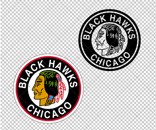 Chicago Blackhawks 1941, Svg, Dxf, Eps, Png - SvgShopArt