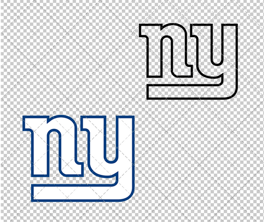 New York Giants Alternate 2000 004, Svg, Dxf, Eps, Png - SvgShopArt