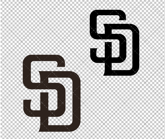 San Diego Padres 2020, Svg, Dxf, Eps, Png - SvgShopArt