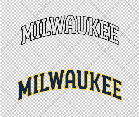Milwaukee Brewers Jersey 2020, Svg, Dxf, Eps, Png - SvgShopArt