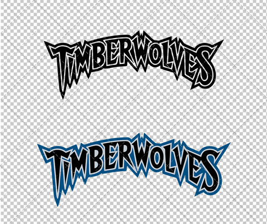 Minnesota Timberwolves Jersey 1996, Svg, Dxf, Eps, Png - SvgShopArt