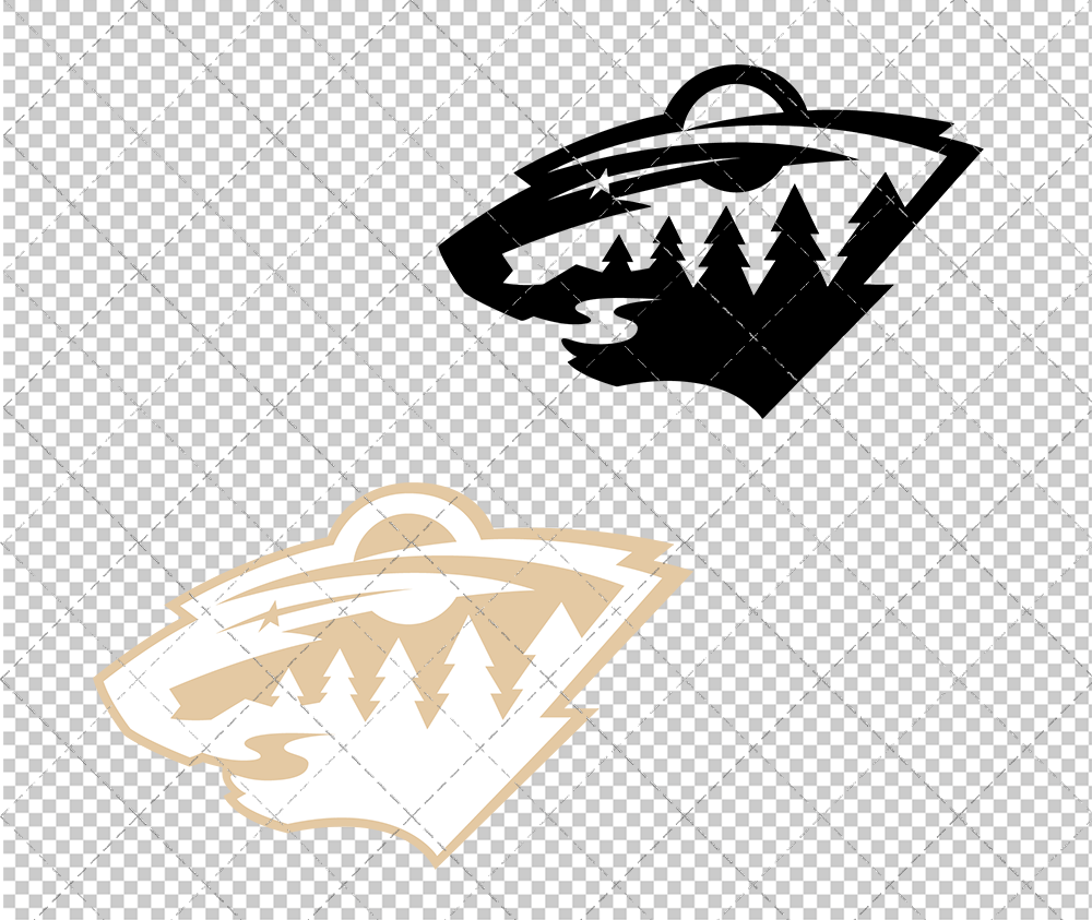 Minnesota Wild Concept 2013 005, Svg, Dxf, Eps, Png - SvgShopArt