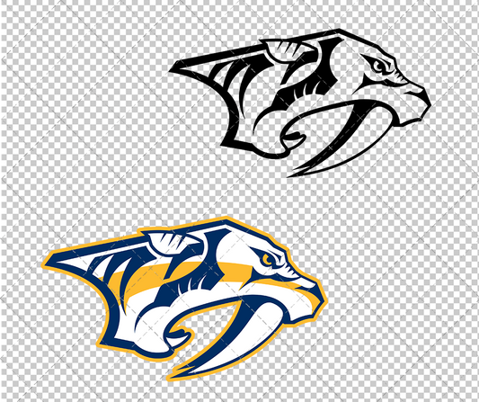 Nashville Predators 2011, Svg, Dxf, Eps, Png - SvgShopArt