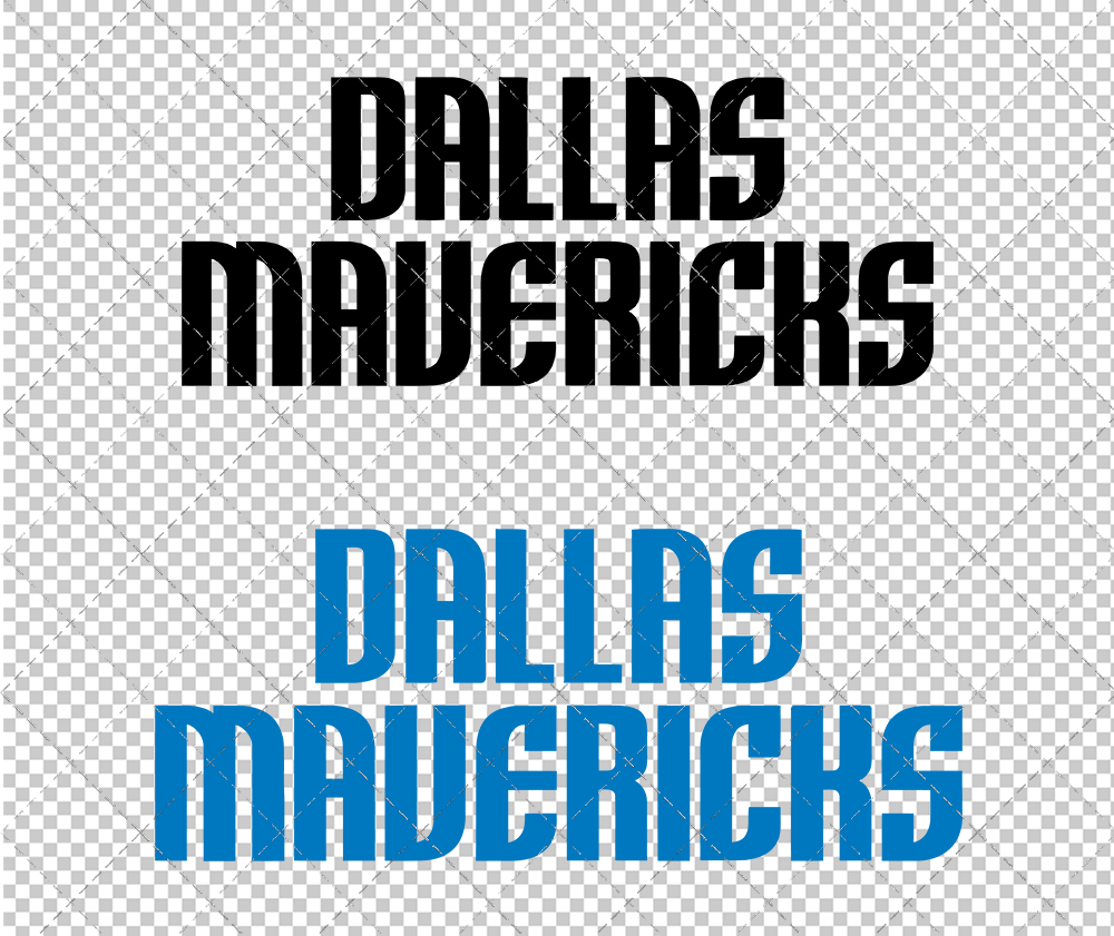 Dallas Mavericks Wordmark 2001 003, Svg, Dxf, Eps, Png - SvgShopArt