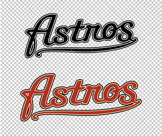 Houston Astros Jersey 2002, Svg, Dxf, Eps, Png - SvgShopArt