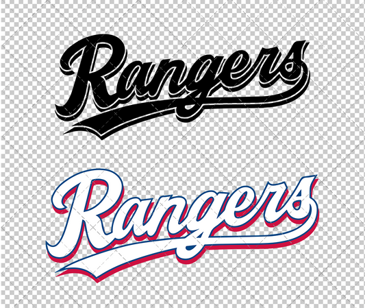 Texas Rangers Jersey 2020 002, Svg, Dxf, Eps, Png - SvgShopArt