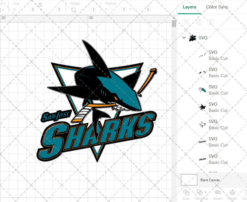 San Jose Sharks Alternate 2008 002, Svg, Dxf, Eps, Png - SvgShopArt