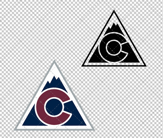 Colorado Avalanche Alternate 2015, Svg, Dxf, Eps, Png - SvgShopArt