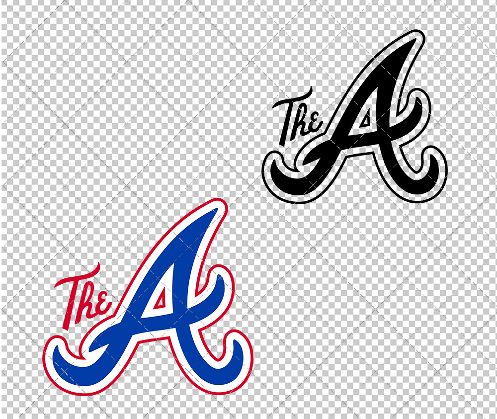 Atlanta Braves City Connect 2023, Svg, Dxf, Eps, Png - SvgShopArt