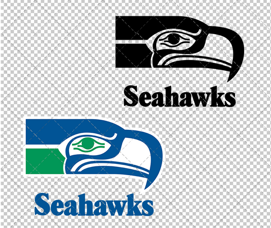 Seattle Seahawks Alternate 1976, Svg, Dxf, Eps, Png - SvgShopArt