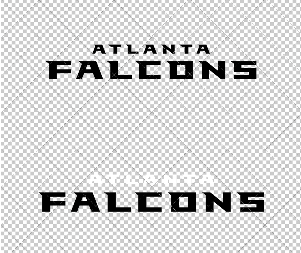 Atlanta Falcons Wordmark 2003 003, Svg, Dxf, Eps, Png - SvgShopArt