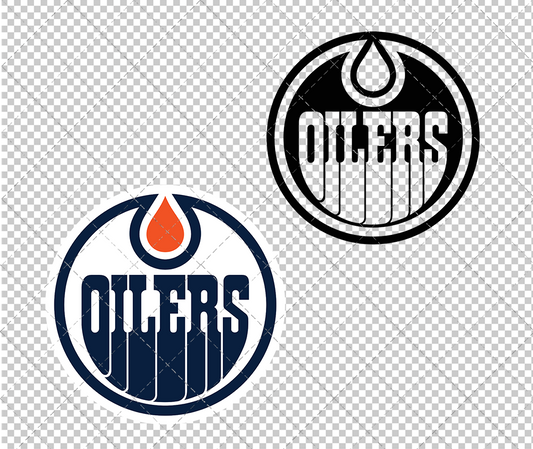 Edmonton Oilers 2017, Svg, Dxf, Eps, Png - SvgShopArt