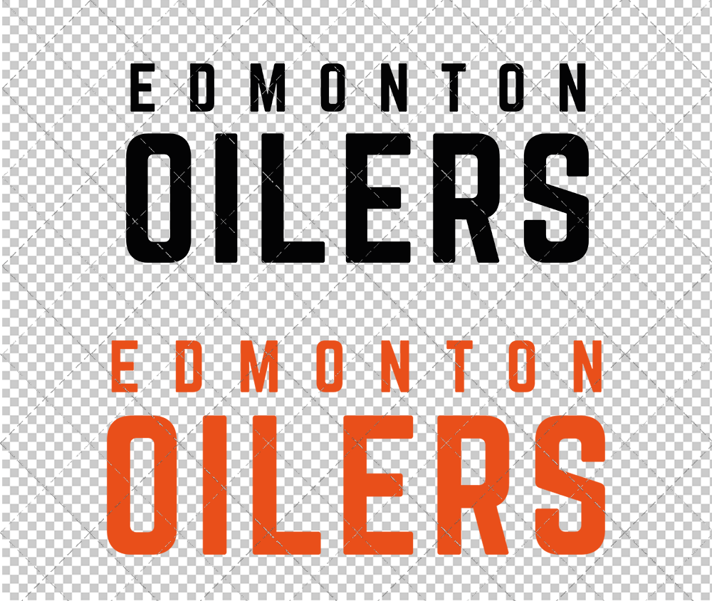 Edmonton Oilers Wordmark 2022 002, Svg, Dxf, Eps, Png - SvgShopArt