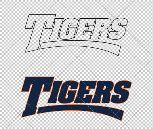 Auburn Tigers Wordmark 1997, Svg, Dxf, Eps, Png - SvgShopArt