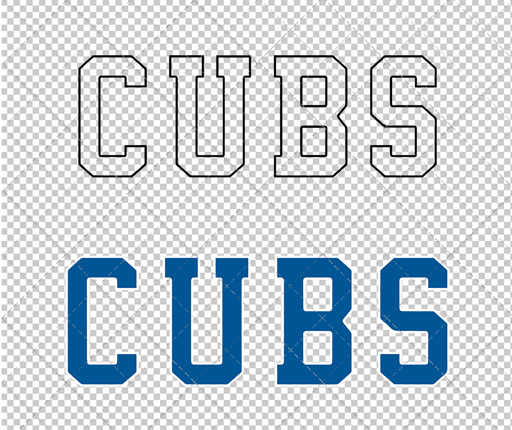 Chicago Cubs Jersey 2014, Svg, Dxf, Eps, Png - SvgShopArt