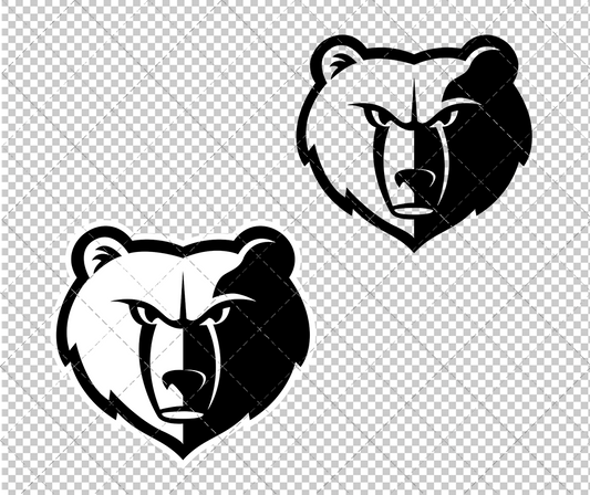 Memphis Grizzlies Concept 2018 009, Svg, Dxf, Eps, Png - SvgShopArt