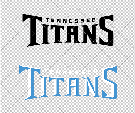 Tennessee Titans Wordmark 2018 003, Svg, Dxf, Eps, Png - SvgShopArt