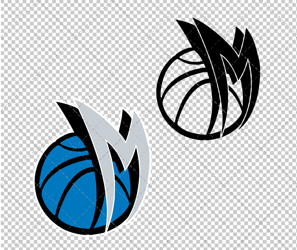 Dallas Mavericks Alternate 2001 003, Svg, Dxf, Eps, Png - SvgShopArt