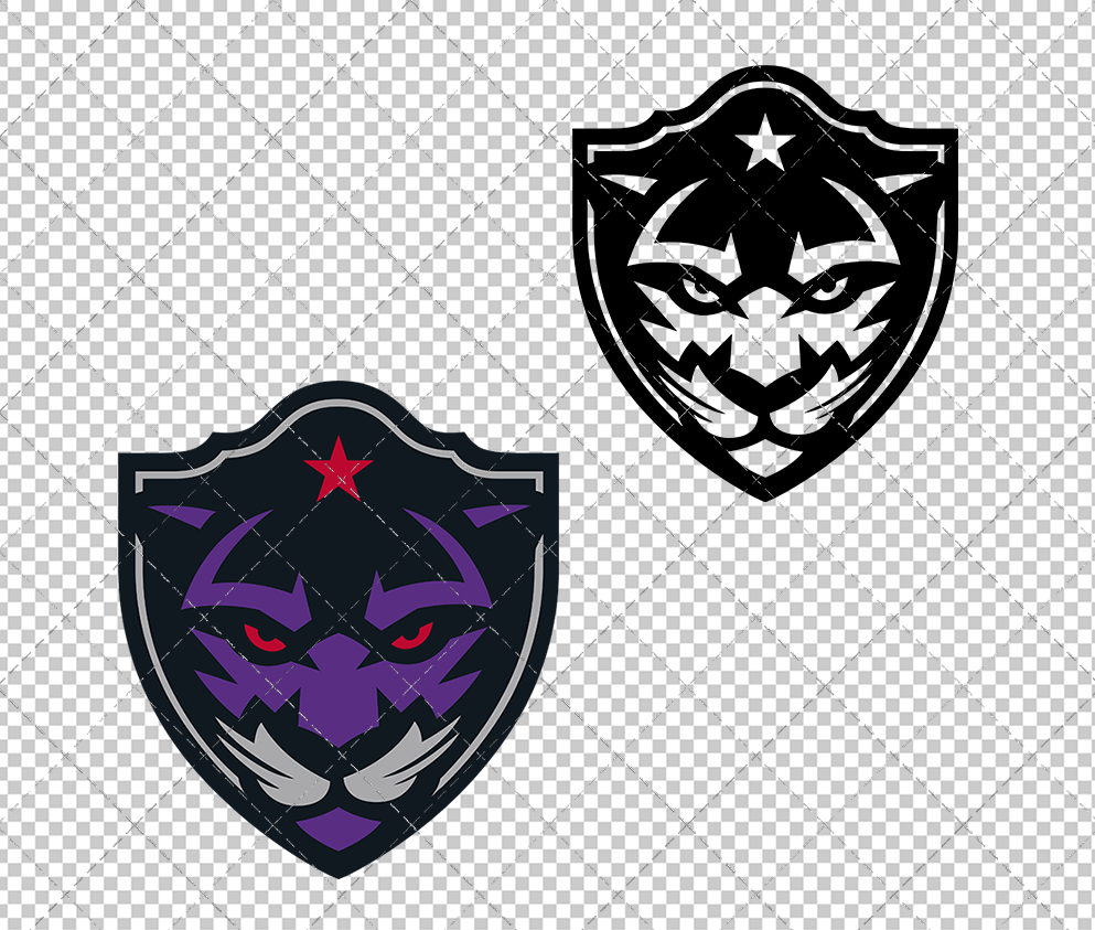 Panther City Lacrosse Club Alternate 2021, Svg, Dxf, Eps, Png - SvgShopArt