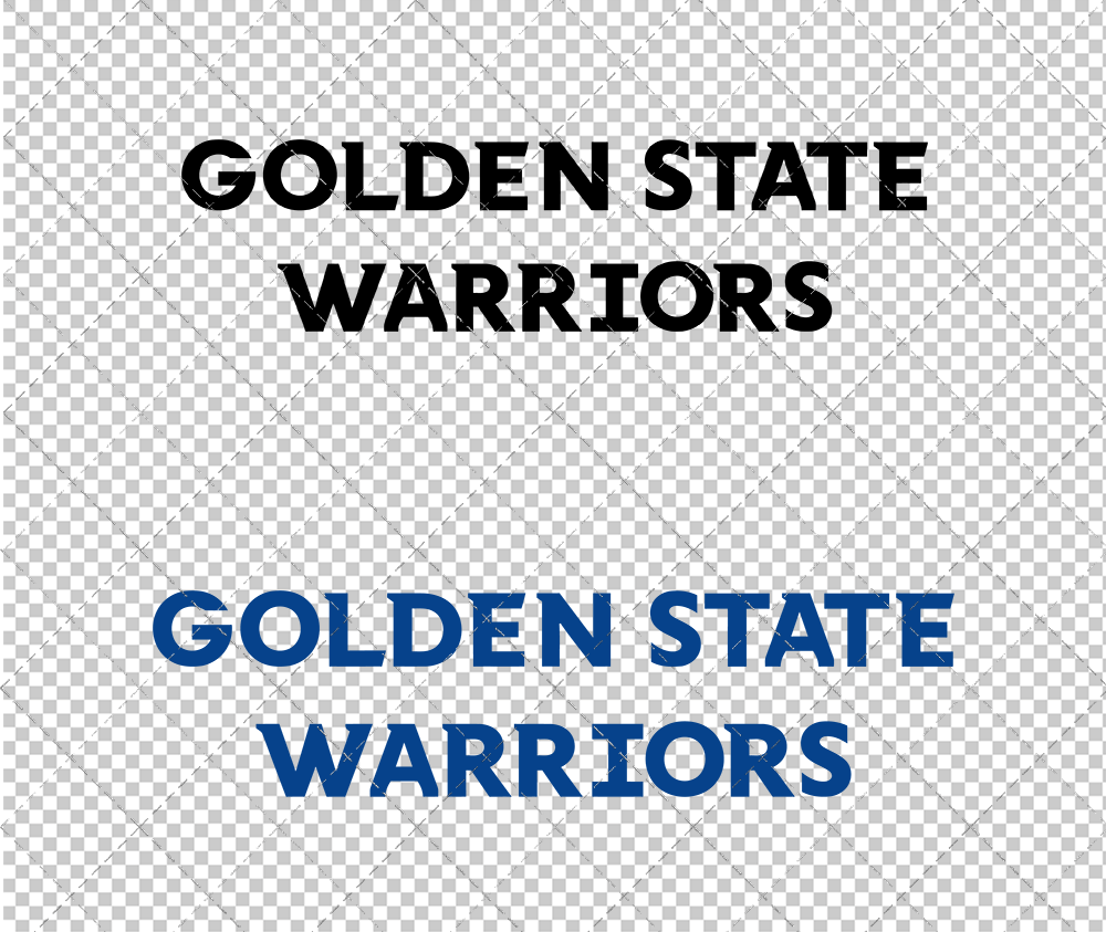 Golden State Warriors Wordmark 2019, Svg, Dxf, Eps, Png - SvgShopArt