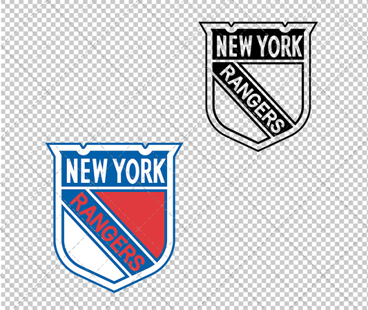 New York Rangers 1926, Svg, Dxf, Eps, Png - SvgShopArt