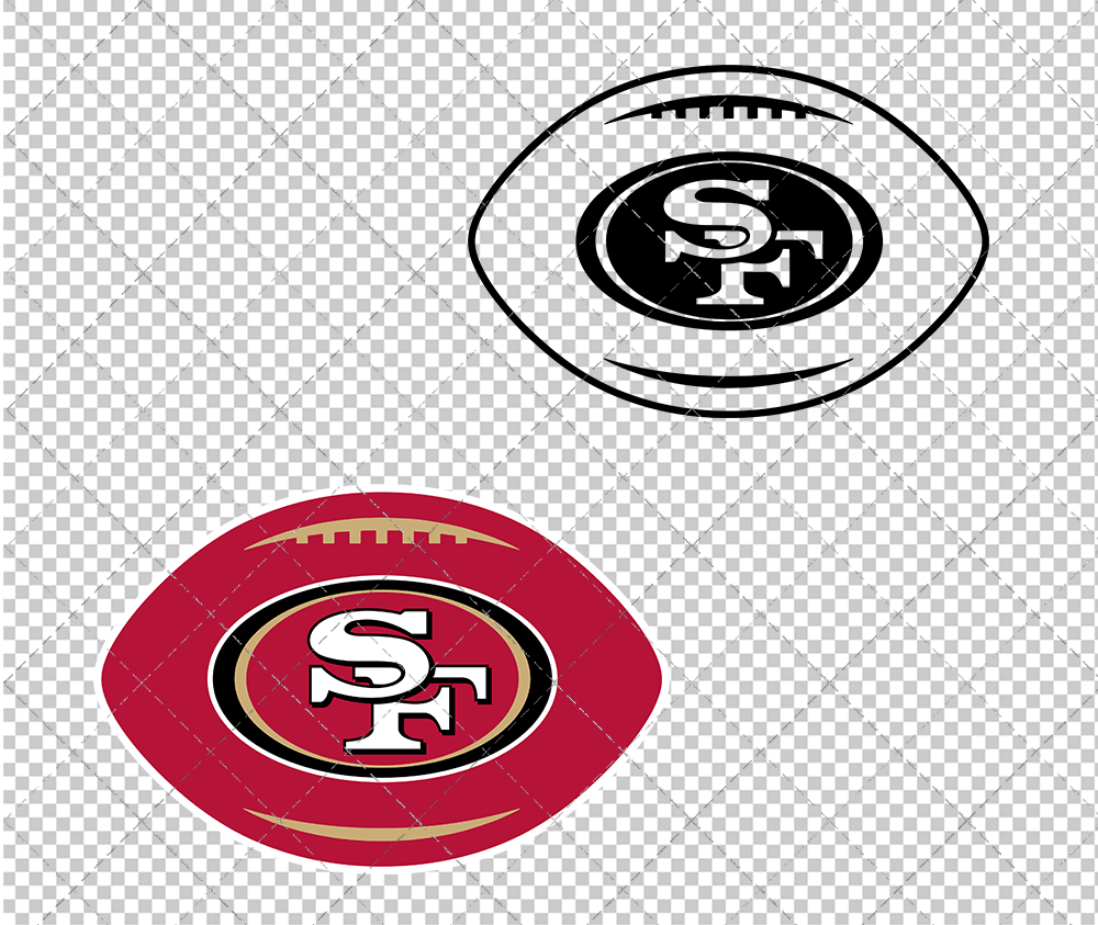 San Francisco 49Ers Concept 2009 007, Svg, Dxf, Eps, Png - SvgShopArt