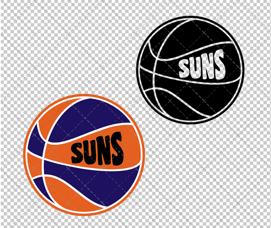 Phoenix Suns Concept 2013 003, Svg, Dxf, Eps, Png - SvgShopArt