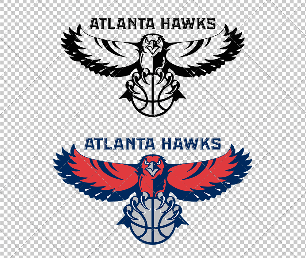 Atlanta Hawks 2007, Svg, Dxf, Eps, Png - SvgShopArt