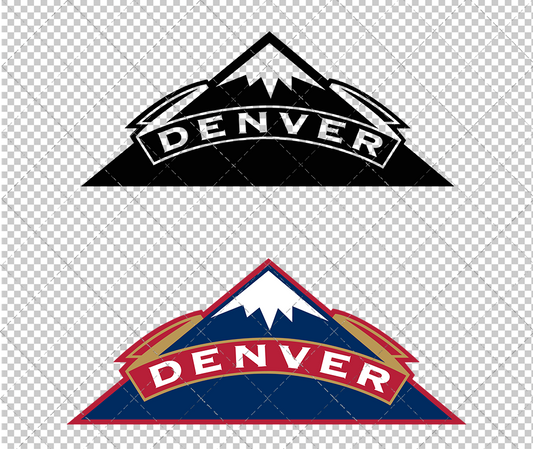Denver Nuggets Alternate 1993, Svg, Dxf, Eps, Png - SvgShopArt