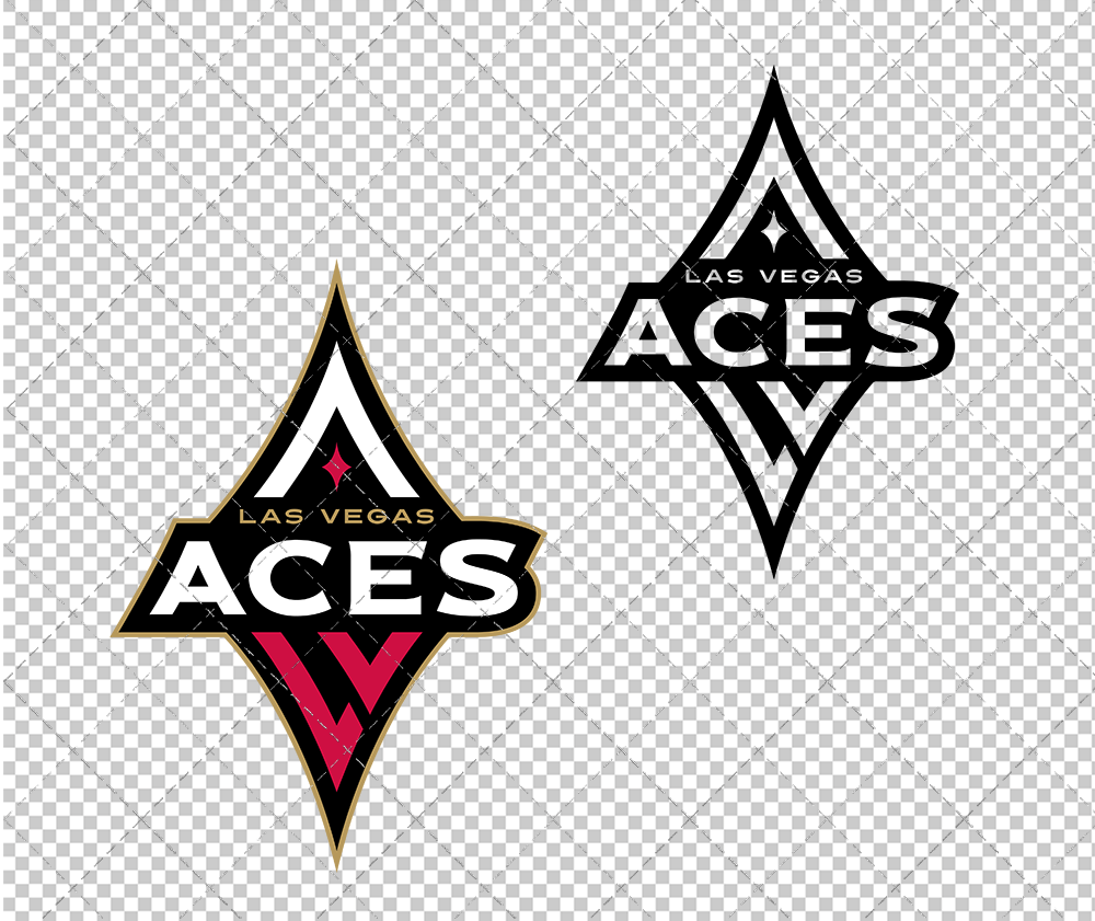 Las Vegas Aces 2018, Svg, Dxf, Eps, Png - SvgShopArt