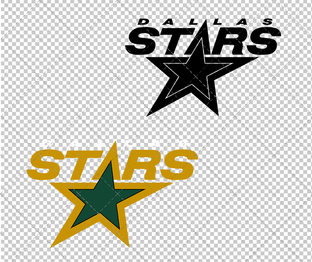 Dallas Stars Jersey 1997, Svg, Dxf, Eps, Png - SvgShopArt