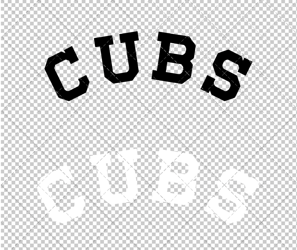 Chicago Cubs Jersey 1913 002, Svg, Dxf, Eps, Png - SvgShopArt