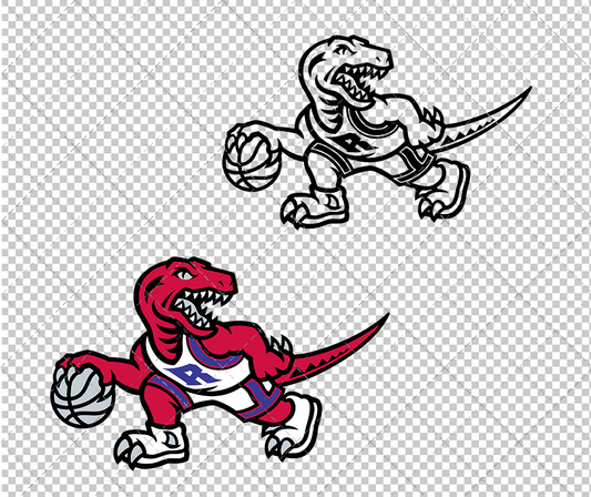 Toronto Raptors Alternate 1995 002, Svg, Dxf, Eps, Png - SvgShopArt