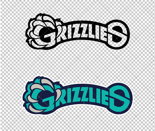 Memphis Grizzlies Concept 2018 006, Svg, Dxf, Eps, Png - SvgShopArt
