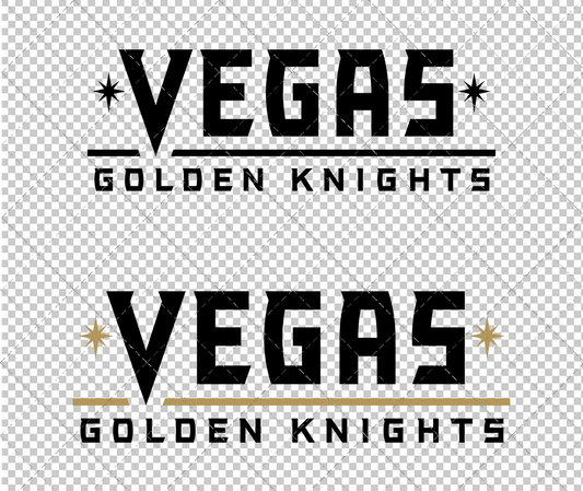 Vegas Golden Knights Wordmark 2017, Svg, Dxf, Eps, Png - SvgShopArt