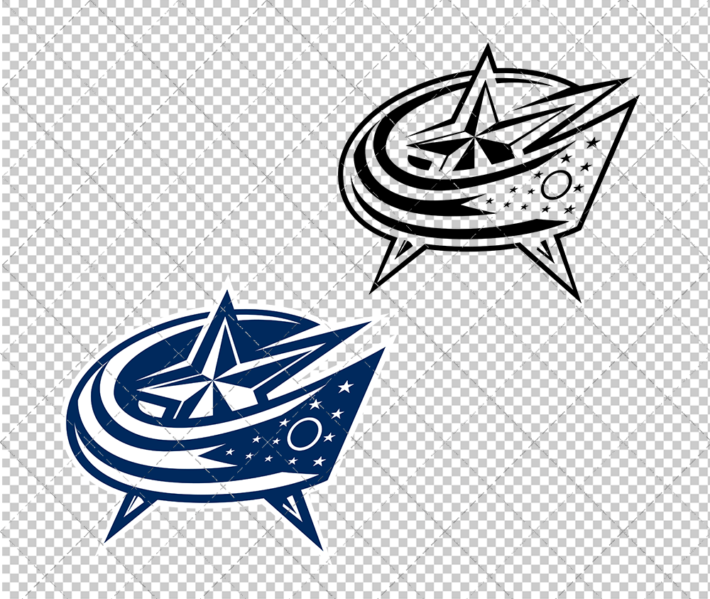 Columbus Blue Jackets Concept 2007 011, Svg, Dxf, Eps, Png - SvgShopArt