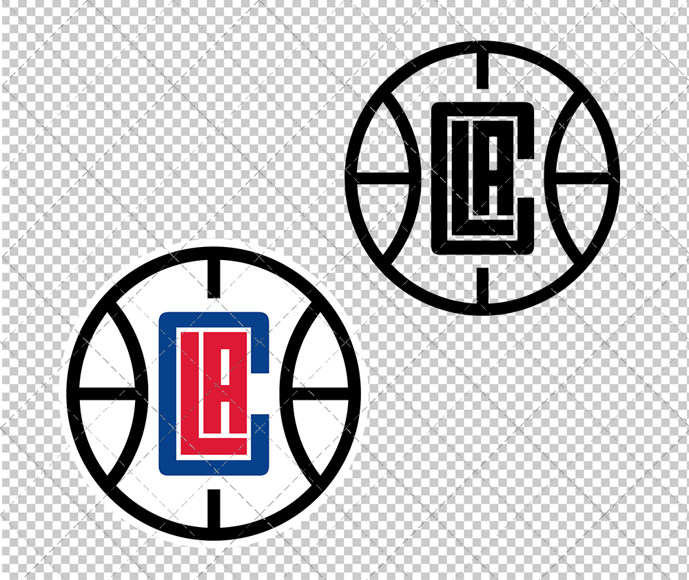 Los Angeles Clippers Alternate 2018, Svg, Dxf, Eps, Png - SvgShopArt