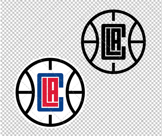 Los Angeles Clippers Alternate 2018, Svg, Dxf, Eps, Png - SvgShopArt