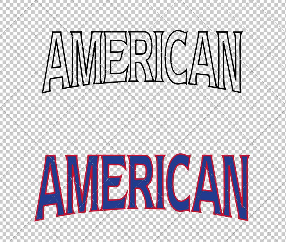 American Eagles Wordmark 2006, Svg, Dxf, Eps, Png - SvgShopArt