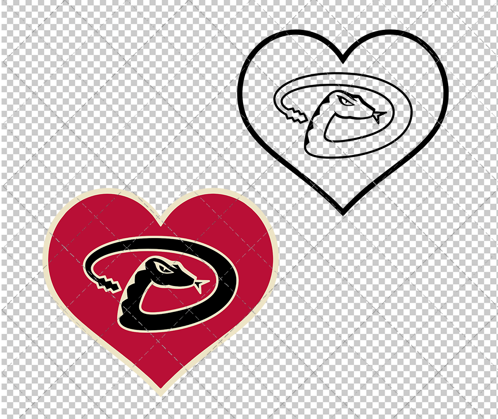 Arizona Diamondbacks Concept 2007, Svg, Dxf, Eps, Png - SvgShopArt