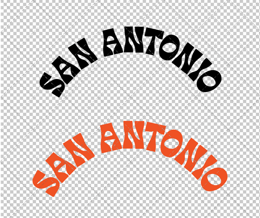 San Antonio Spurs City Jersey 2023 004, Svg, Dxf, Eps, Png - SvgShopArt