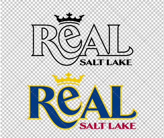 Real Salt Lake Wordmark 2005, Svg, Dxf, Eps, Png - SvgShopArt