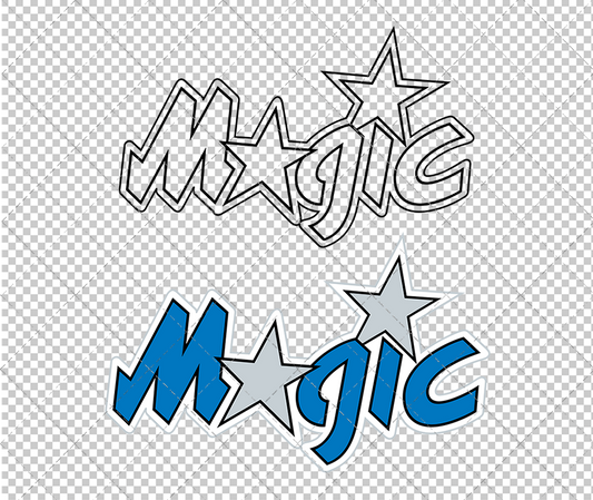 Orlando Magic Jersey 1989 003, Svg, Dxf, Eps, Png - SvgShopArt