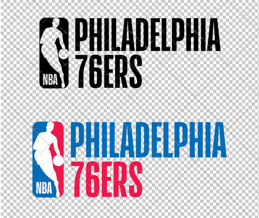 Philadelphia 76ers Misc 2017, Svg, Dxf, Eps, Png - SvgShopArt