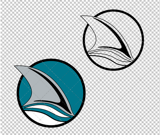 San Jose Sharks Alternate 1991, Svg, Dxf, Eps, Png - SvgShopArt