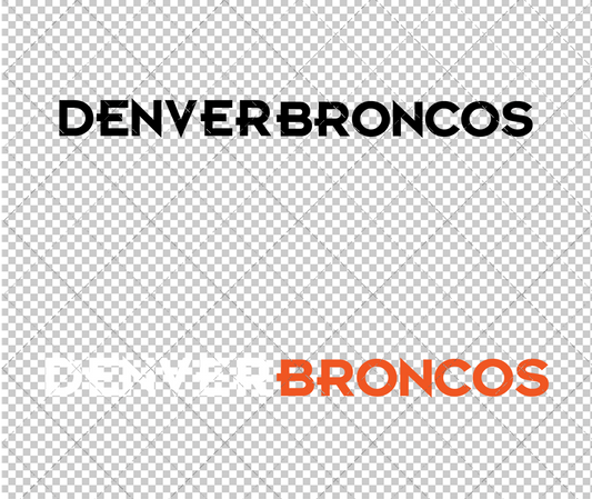 Denver Broncos Wordmark 1997 004, Svg, Dxf, Eps, Png - SvgShopArt